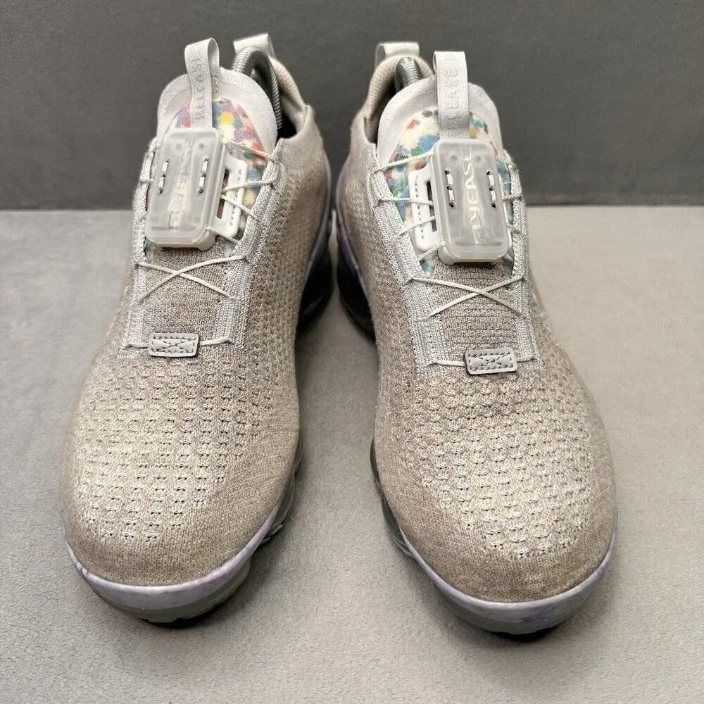 Womens 8.5 / Mens 7 Nike Air VaporMax 2020 Flyknit Summit White Athletic Sneaker